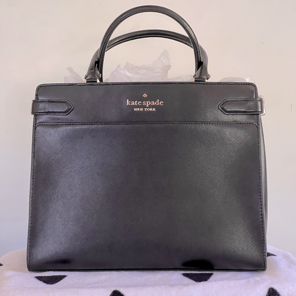 Kate Spade Large Staci Saffiano Bag- NWT